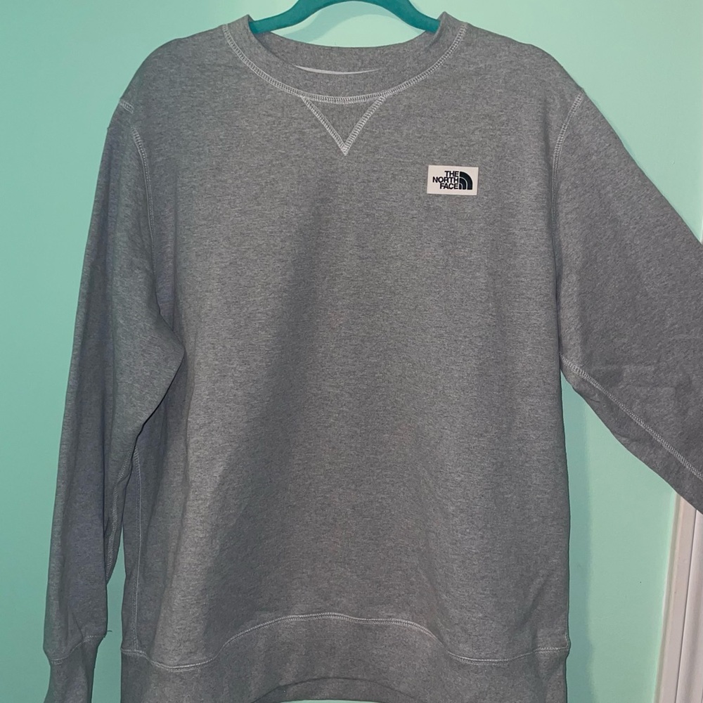 The North Face Women’s Crew Neck Grey Sweatshirt
